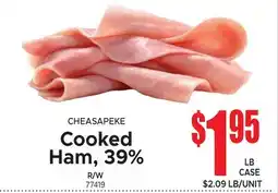 Jetro CHEASAPEKE Cooked Ham, 39% offer