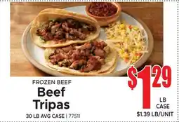 Jetro FROZEN BEEF Beef Tripas offer