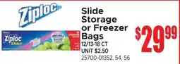 Jetro Slide Storage or Freezer Bags offer