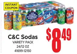 Jetro C&C Sodas offer