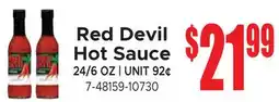 Jetro Red Devil Hot Sauce offer