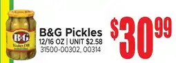 Jetro B&G Pickles offer