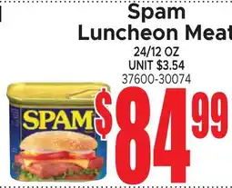 Jetro Spam Luncheon Meat offer