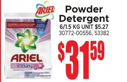 Jetro ARIEL Powder Detergent offer