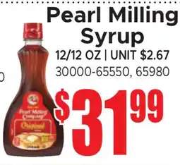Jetro Pearl Milling Syrup offer