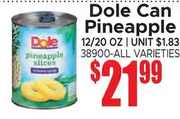 Jetro Dole Can Pineapple offer