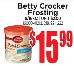 Jetro Betty Crocker Frosting offer