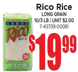 Jetro Rico Rice LONG GRAIN offer