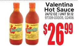 Jetro Valentina Hot Sauce offer