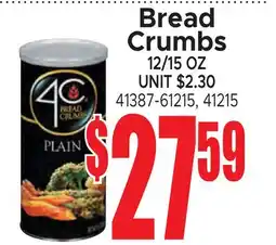 Jetro Bread Crumbs offer