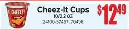 Jetro Cheez-It Cups offer