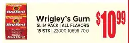 Jetro Wrigley's Gum offer