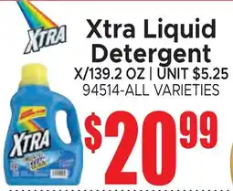 Jetro Xtra Liquid Detergent offer
