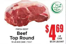 Jetro Beef Top Round offer