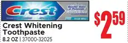 Jetro Crest Whitening Toothpaste offer