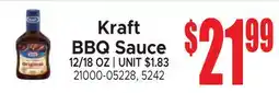 Jetro Kraft BBQ Sauce offer