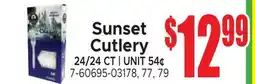 Jetro Sunset Cutlery offer