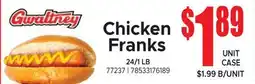 Jetro Chicken Franks offer
