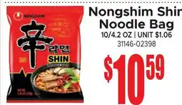Jetro Nongshim Shin Noodle Bag offer