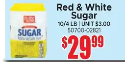 Jetro Red & White Sugar offer