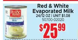 Jetro Red & White Evaporated Milk offer