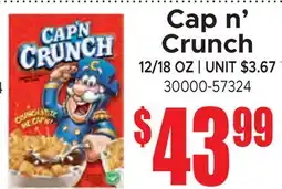 Jetro Cap'n Crunch offer