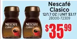 Jetro Nescafé Clasico offer