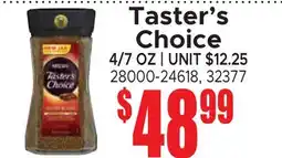 Jetro Taster's Choice offer