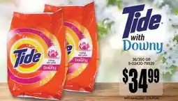 Jetro Tide with Downy offer