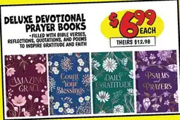 Ollie's DELUXE DEVOTIONAL PRAYER BOOKS offer