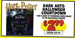 Ollie's HARRY POTTER DARK ARTS HALLOWEEN COUNTDOWN offer