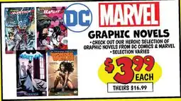Ollie's GRAPHIC NOVELS offer
