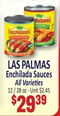 Jetro LAS PALMAS Enchilada Sauces offer