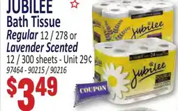 Jetro JUBILEE Bath Tissue offer