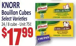 Jetro KNORR Bouillon Cubes offer