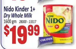Jetro Nido Kinder 1+ Dry Whole Milk offer