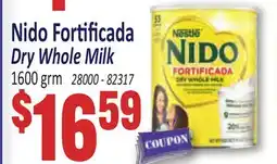 Jetro Nido Fortificada Dry Whole Milk offer