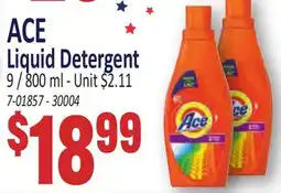 Jetro ACE Liquid Detergent offer