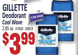 Jetro GILLETTE Deodorant Cool Wave offer