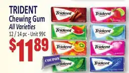 Jetro TRIDENT Chewing Gum offer