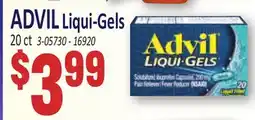 Jetro ADVIL Liqui-Gels offer