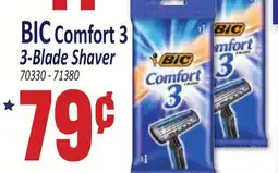 Jetro BIC Comfort 3 3-Blade Shaver offer