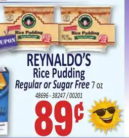 Jetro REYNALDO'S Rice Pudding offer