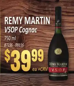 Jetro REMY MARTIN VSOP Cognac offer