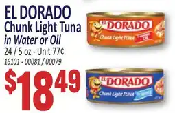 Jetro EL DORADO Chunk Light Tuna in Water or Oil offer