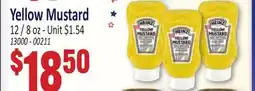 Jetro Heinz Yellow Mustard offer