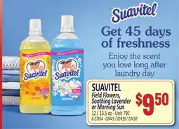 Jetro SUAVITEL Field Flowers, Soothing Lavender or Morning Sun offer