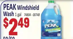 Jetro PEAK Windshield Wash offer