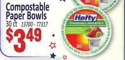 Jetro Compostable Paper Bowls offer