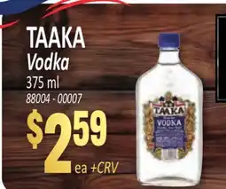 Jetro TAAKA Vodka offer